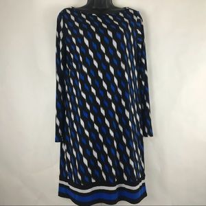 Micheal Kors L Shift Midi A-line Career Dress